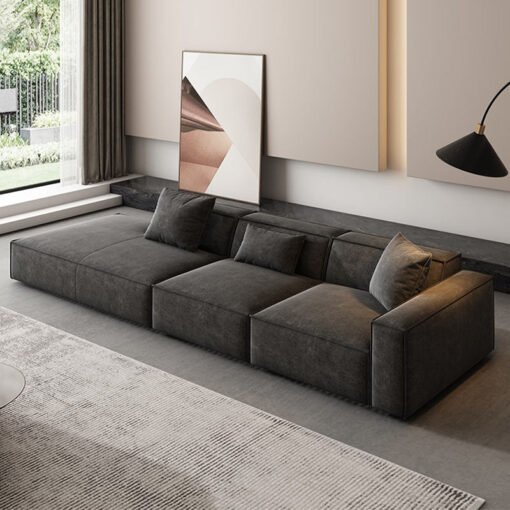 Hoshi HB12 Three Seater Corner, Four Seater Corner Sofa, Leathaire - Image 4