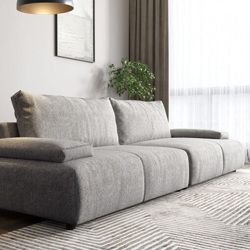 Cleo Two Seater, Three Seater, Four Seater Sofa, Cotton Linen - Image 6