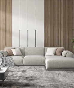 Koch Three Seater Corner, Four Seater Corner Sofa, Linen