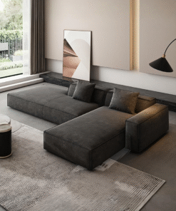 Hoshi HB12 Three Seater Corner, Four Seater Corner Sofa, Leathaire